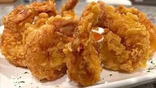 Crispy Flaky Fried Shrimp