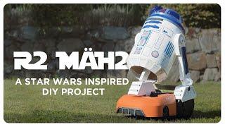 R2 Mäh2  this IS the droid you´re looking for - robot lawn mower  Landroid  R2 D2 Mähroboter