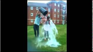 Girl Dislocates Jaw After Doing The ALS Ice Bucket Challenge FAIL 