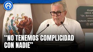 Rubén Rocha niega vínculo con ‘El Mayo’ y recibe respaldo de AMLO