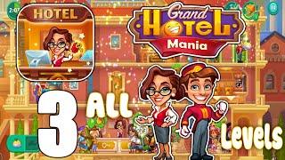 Grand Hotel Mania - Gameplay Walkthrough Part 3 - All Levels 8 to 9 Android iOS