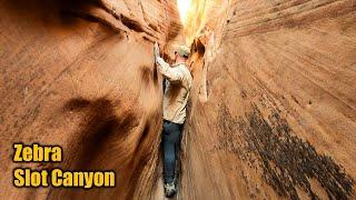 Zebra Slot Canyon and Tunnel Slot in Escalante