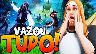 TUDO QUE VOCÊ PRECISA SABER PIRATAS DO CARIBE X FORTNITE