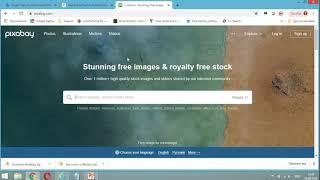 Как скачивать изображения с Freepik и Pixabay?
