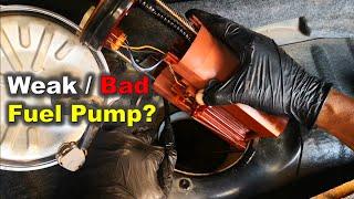 Symptoms of a Failing Fuel Pump  How to Know if your fuel pump is BAD   Diagnosing bad fuel pump