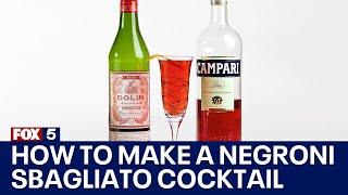 How to make the trending Negroni Sbagliato cocktail  FOX 5 DC