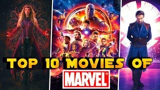 Top 10 Best Marvel Movies Of All Time 2008 - 2022 