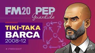 UNBEATEN RDFs Tiki Taka by Pep Guardiola replication FM20 Tactics