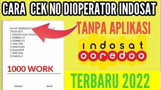 cara cek nomor indosat 2022