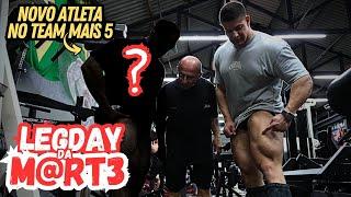 LEGDAY INSANO COM O NOVO ATLETA DO MESTRE JOHANN - PROFISSIONAL CLASSIFICADO PRO OLYMPIA