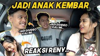 PRANK JADI ANAK KEMBAR DiDEPAN RENY NGOMONG BARENGAN *Sampe Ngakak*