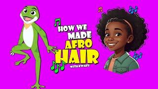 How we made AFRO HAIR  Funny behind the-scenes