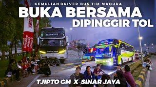 MULIA‼️ 2 DRIVER BUS INI MEMBERIKAN KESEMPATAN UNTUK PENUMPANG YG BERPUASA  Buka Puasa Bareng PNP