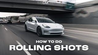 How to do ROLLING SHOTS - Best PRACTICES TIPS and SETTINGS and HOW TO SHOOT ON YOUR OWN