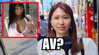 Why does Japan Watch so much AV? Street Interview