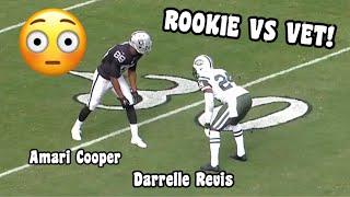 Amari Cooper Vs Darrelle Revis  ROOKIE Vs VET 2015 WR Vs CB