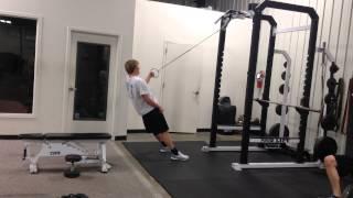 1 arm Blast Strap Row Eccentric Emphasis