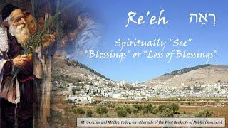 #47a Reeh - Dvar Torah with Deeper Understanding into spiritually seeing the blessings and curses