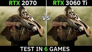 RTX 2070 vs RTX 3060 Ti  Test In 6 Games  1080p - 1440p