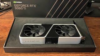 My New GPU Nvidia RTX 3060 TI Unboxing and how to Setup