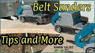 Belt Sanders - Tips & more