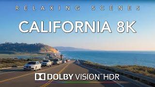 Driving Southern California San Diego Coast in 8K Dolby Vision HDR - Oceanside to Coronado