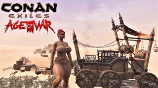 Ep. 0.5 Preparing For Age Of War Series With Mods - Conan Exiles AGE OF WAR chapter 1 PC Gameplay