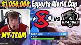 Clix reacts to $1M Esports World Cup Day 1 XSET vs. Dragons Esports