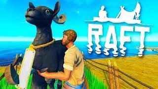 Wild Goats Invade The Raft in Raft