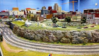 Beautiful Large HO Scale Model Train Layout at The Texas Northern Model Railroad Club