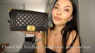 Chanel Boy in 2022 HONEST REVIEW Will I buy it again? Wear and tear experience