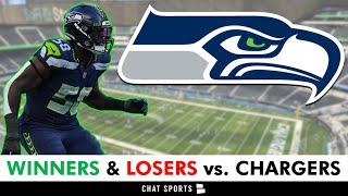 Seattle Seahawks WInners & Losers From Chargers Preseason Game Sam Howell Dee Eskridge