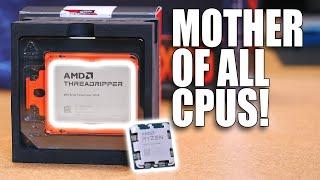 Threadripper 7980X $5000 CPU Review... HOLY COW