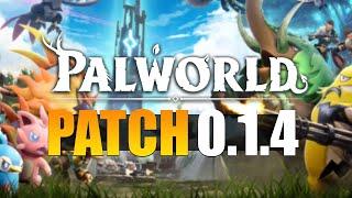 Palworld Update Breeding farm buffs step-pal fixes crash fixes & more