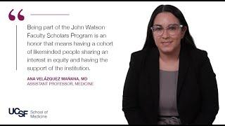 Ana Velázquez Mañana MD 2022 Watson Scholar