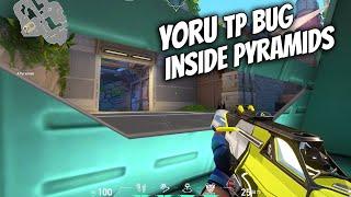 YORU BUG INSIDE PYRAMIDS ON BREEZE MAP - VALORANT TIPS & TRICKS