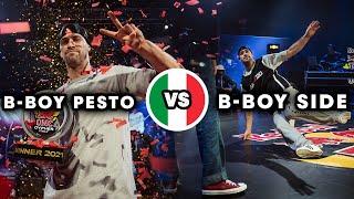 B-Boy Pesto vs. B-Boy Side  Red Bull BC One Cypher Italy 2021