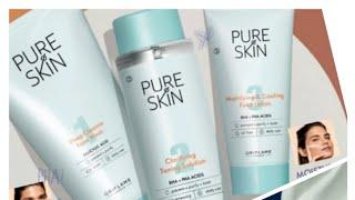 pure skin oriflame  pure skin oriflame face wash  pure skin oriflame review 