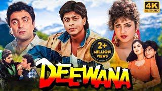 DEEWANA 1992 Full Hindi Movie In 4K  Shah Rukh Khan Rishi Kapoor Divya Bharti  Bollywood Movie