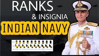 Ranks & Insignia of  Indian NavyExplained in EnglishBy  Lakshmika COMRADES-Defence Info