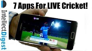 Top 7 Apps To Watch Live T20 World Cup 2016 & Scores On Smartphones & Tablets T20 World Cup