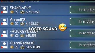 How low a person can go...?  Sh4dOwPvE  L2K Guild  -ROCKENK007  I Shadowgun Legends SGL Hacker