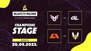 BLAST PARIS MAJOR 2023 - CHAMPIONS DAN 3 - POLUFINALA - Heroic vs GamerLegion  Vitality vs Apeks