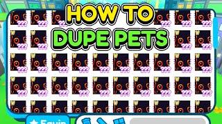 *TUTORIAL*HOW TO DUPE PETS IN Pet Simulator X