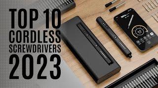 Top 10 Best Cordless Mini Electric Screwdrivers of 2023  Precision Screwdriver Kit Repair Tool