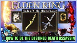 Blade of Light & Dark Combo is INCREDIBLE - Invisible Assassin Destined Death Build - Elden Ring