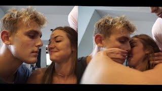 JAKE PAUL & ERIKA COSTELL KISS 