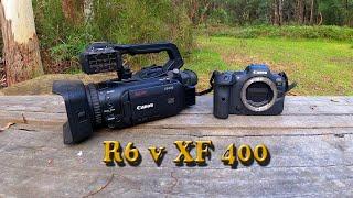 Canon R6 v XF400