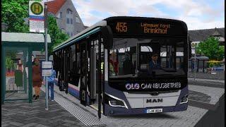 Omsi 2 #403 Lahnau Linie 455 nach Brinkhof MAN New Lion´s City