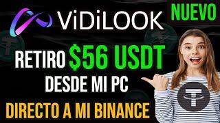 ViDiLOOK RETIRO EN VIVODESDE LA PCPRUEBA DE PAGO ViDiLOOK LIVE PAYMENT PROOF